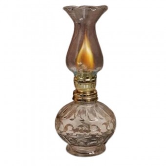 VivaTechnix TR-1012 Mini Lampa cu gaz Vivatechnix Kutulu TR-1012, inaltime 20 cm, abajur de sticla