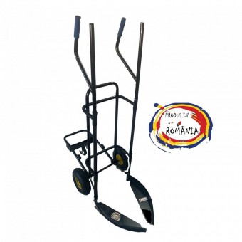 VivaTechnix VMD-1017 Carucior pentru transportul anvelopelor Vivatechnix VMD-1017, maxim 150kG, negru