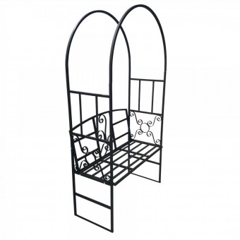 VivaTechnix VMD-1034 Arcada cu banca pentru flori agatatoare Vivatechnix VMD-1034, dimensiune 207x114x50 cm