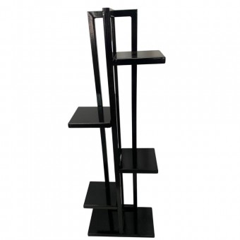 VivaTechnix VMD-1074 Suport pentru flori Vivatechnix VMD-1074, Negru, 40x20x118 cm, 6 polite