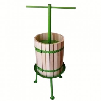 VivaTechnix VMD-32AD/ Presa struguri demontabila Vivatechnix VMD-32AD, capacitate 32 l, lemn de fag, Inaltime 79 cm, Diametru cos 35 cm