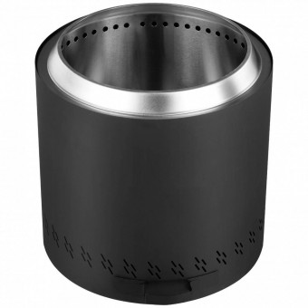 VivaTechnix WYRMHKYXPGY1DXUPNV0 Incalzitor terasa fara fum, Vivatechnix Otel inoxidabil, Diametru 400 mm, Inaltime 390 mm, Negru