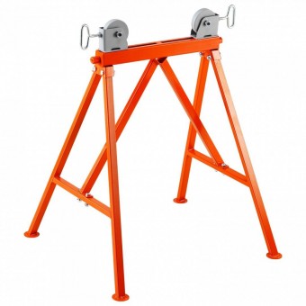 VivaTechnix ZXGDZCZJ35YCQ3B2SV0 Suport pentru tevi 2-36 inch cu role, Portabil, 680 x 745 x 900 mm, capacitate 1140 kg
