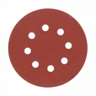 VOREL 08578 Discuri abrazive cu orificii 125mm GR80, 5 buc, Vorel 08578