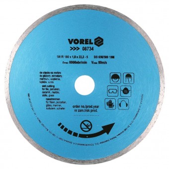 VOREL 08735 Disc diamantat 230 mm, Vorel 08735