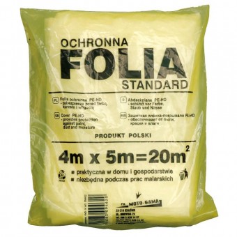 VOREL 09462 Folie de protectie Vorel 09462, 4x5 m, pentru vopsit