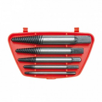 VOREL 24000 Set 5 extractoare suruburi rupte, Vorel 24000, max 3/4, in cutie plastic