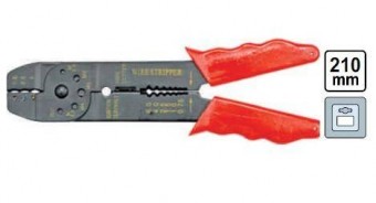 VOREL 45000 CLESTE SERTIZAT CONECTORI 210MM