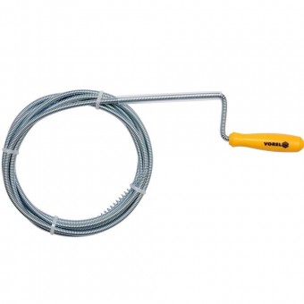 VOREL 55544 Cablu pentru desfundat tevi Vorel 55544, lungime 5m, diametru 9mm