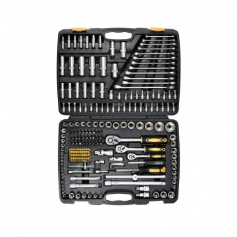 VOREL 58700 Trusa tubulare 1/2', 216 piese