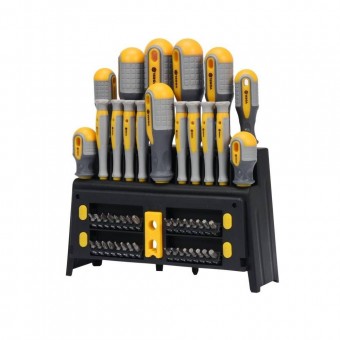 VOREL 60780 Set surubelnite si biti, 50 piese