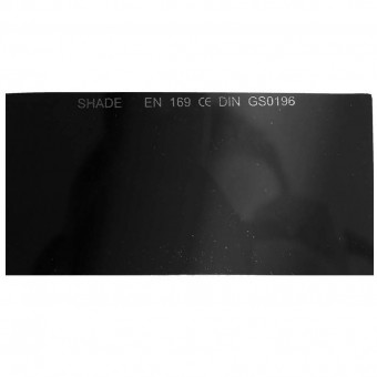 VOREL 74453 Sticla pentru masca de sudura, dimensiune 50 x 100 mm, tip E-9