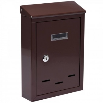 VOREL 78542 Cutie postala Vorel 78542, otel, 285x200x60mm, maro