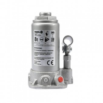 VOREL 80042 Cric hidraulic, Vorel capacitate ridicare maxima 8 Tone, inaltime 190-365 mm 