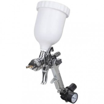 VOREL 80902 Pistol de vopsit Vorel 80902, HVLP, 1.4 mm, 600 ml, cu manometru