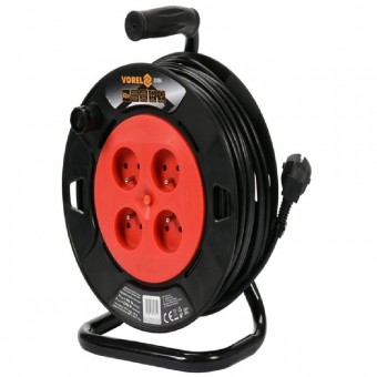 VOREL 82685 Derulator tambur 4 prize, 50m ,3x1.5mm2