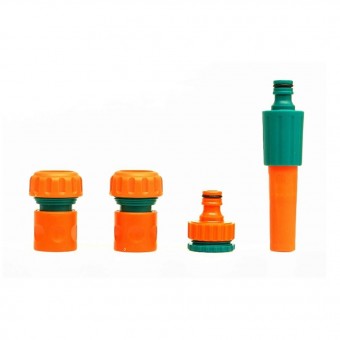 VOREL 89203/ Stut furtun apa cu accesorii pentru stropit Flo 89203