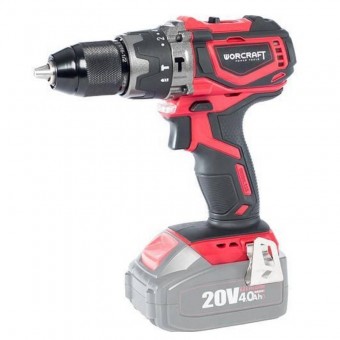 Worcraft sk-113168 Bormasina cu accumulator si percutie, Worcraft CHD-S20LiB, 20V, Li-Ion 2.0Ah, 55Nm