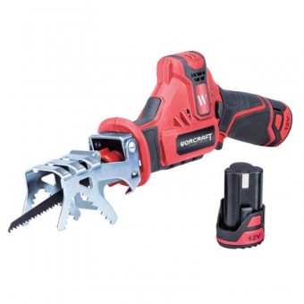 Worcraft SK-114276 Fierastrau sabie cu acumulator Worcraft CSS-12Li, 12V, 2 baterii x 2Ah, Li-Ion