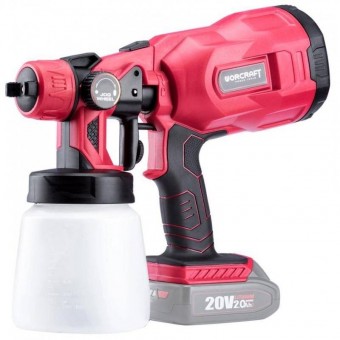 Worcraft SK-115315 Pistol de vopsit cu acumulator Worcraft CSG-S20Li, 20V Li-Ion, 700 ml, 2Ah, duza 1.8mm
