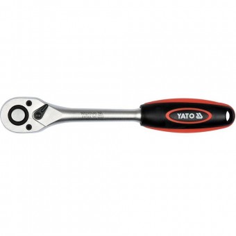 YATO YT-0323 Cheie cu clichet, patrat 3/8, Yato, lungime 197mm, 72 dinti