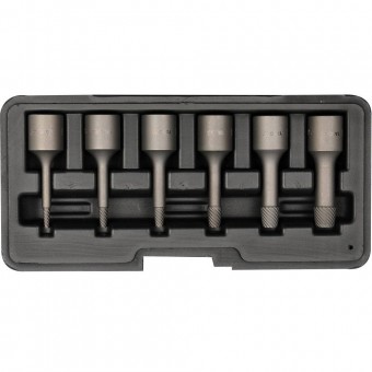 YATO YT-0623/ Set extractoare suruburi rupte YATO YT-0623, 6 buc, 3/8, otel