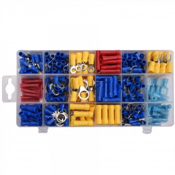 YATO YT-06890 Set conectori electrici pentru auto Yato YT-06890, 360 buc, in cutie organizatoare