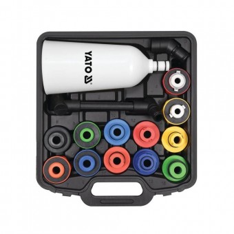 YATO YT-06919 Set palnie completare ulei cu adaptoare, 15 piese