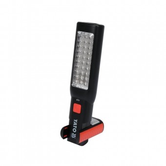 YATO YT-085051 Lampa pentru atelier, 30 + 7 led,100 LM, reincarcabila, Yato