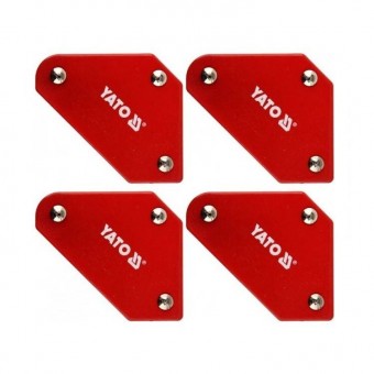 YATO YT-08677 Set 4 magneti pentru sudura Yato YT-08677, forta retinere 4.5 Kg