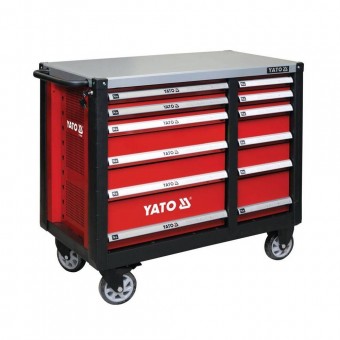 YATO YT-09003 Dulap pentru scule 1000x1130x570 mm, 12 sertare