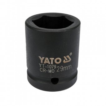 YATO YT-1079 Cheie tubulara hexagonala de impact 29 mm prindere patrat 3/4, Yato 