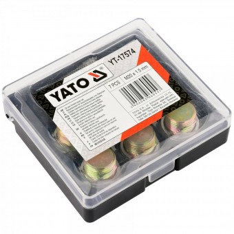 YATO YT-17574 Kit pentru reparare filet busoane ulei Yato YT-17574, M20x1.5mm, 7 piese