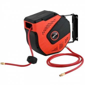 YATO YT-24244 Furtun aer cu tambur automat Yato YT-24244, 20m, presiune 20 bar, 1/4, interior 8mm