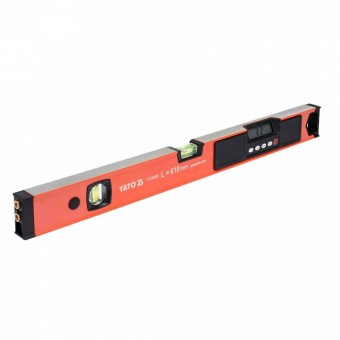 YATO YT-30400 Nivela electronica din aluminiu Yato YT-30400, cu laser incorporate, 610 mm