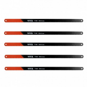 YATO yt-3460 Set 5 panze fierastrau metal Yato YT-3460, lungime 300 mm