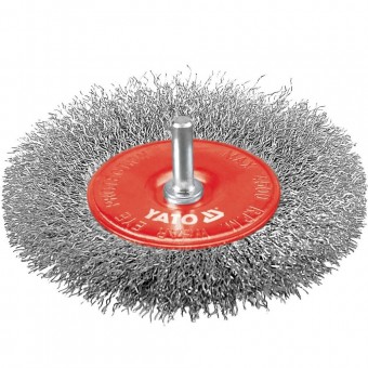 YATO yt-4758 Perie circulara inox pentru bormasina, 100mm