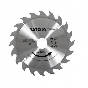 YATO YT-6085 Disc fierastrau circular pentru lemn, 32T, dimensiune 400x30x3.8 mm, dinti din wolfram, Yato