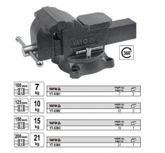 YATO YT-6501/ Menghina rotativa YATO 100mm, 7kG
