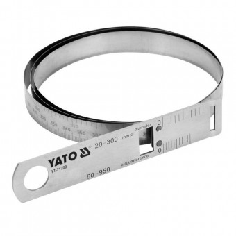 YATO yt-71702 Banda otel inoxidabil masurare diametre ,2190-3460,0.1mm
