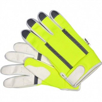 YATO YT-74670 Manusi de protectie, Yato YT-74670, marimea L, verde fosforescent