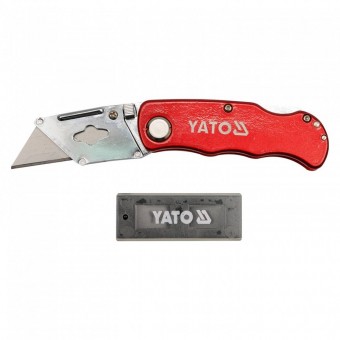 YATO YT-7532 Cutter pliabil Yato YT-7532, 5 lame rezerva 61x33x0.5 mm