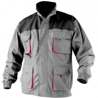 YATO YT-80280 Jacheta lucru, Yato YT-80280, marimea S, 4 buzunare, gri/negru