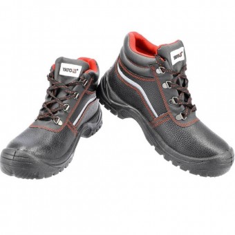 YATO YT-80787 Bocanci de lucru, marimea 43, Varf din compozit, piele bovina, S3