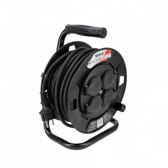 YATO YT-81052 Prelungitor pe tambur cu 4 prize Yato 3x1.5mmp, lungime 20 m