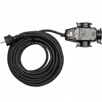 YATO YT-8116 Prelungitor de exterior Yato YT-8116, lungime 10m, 3 prize, IP44