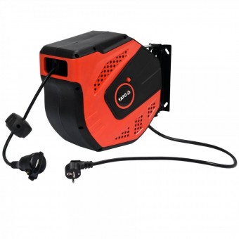 YATO YT-81221 Cablu prelungitor pe tambur, Yato YT-81221, retractabil automat, 20 m