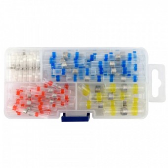 YATO YT-81450 Set 100 tuburi termocontractibile Yato YT-81450, transparente, max diametru 1.7-6mm