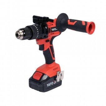 YATO YT-82790 Masina de gaurit si insurubat cu acumulator, Li-Ion, 40 Nm, Percutie, 3 Ah, 18 V