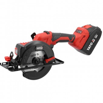 YATO yt-8281185 Ferastrau circular cu acumulator 18V, 140mm , 4Ah, motor fara perii